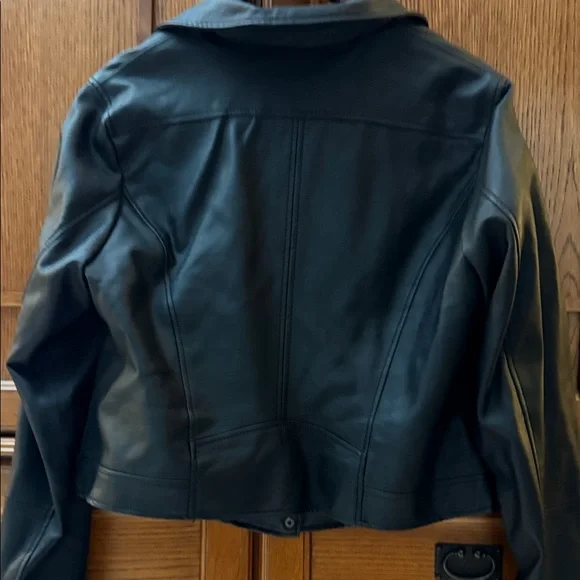 Torrid Black Leather Moto Jacket - Picture 5 of 13